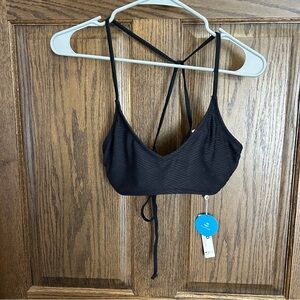 Cupshe Black Bikini Top